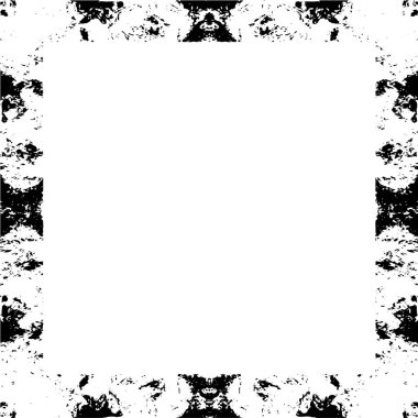 Grunge üst üste biniyor. Soyut siyah ve beyaz vektör arkaplanı.