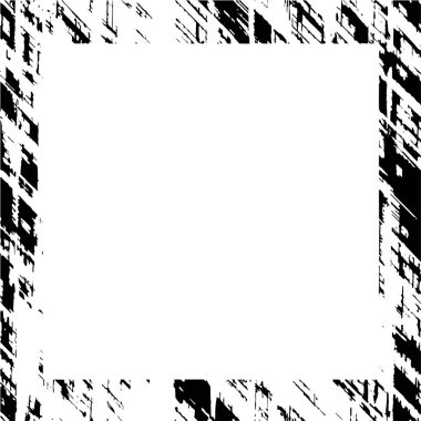 siyah ve beyaz tek renkli çerçeve