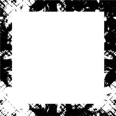 Dağınık sıçrayan ve lekeli çerçeve