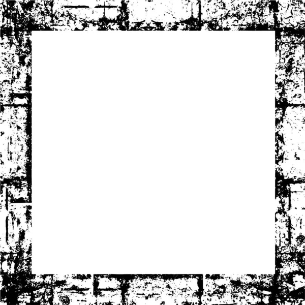 Grunge Overlay Ebene Abstrakter Schwarz Weißer Vektorhintergrund — Stockvektor