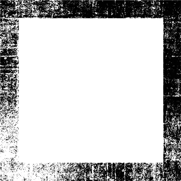 Siyah Beyaz Tek Renkli Çerçeve — Stok Vektör