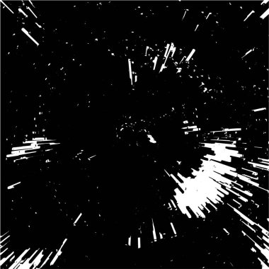 Siyah ve beyaz renklerde soyut grunge arkaplanı. vektör illüstrasyonu