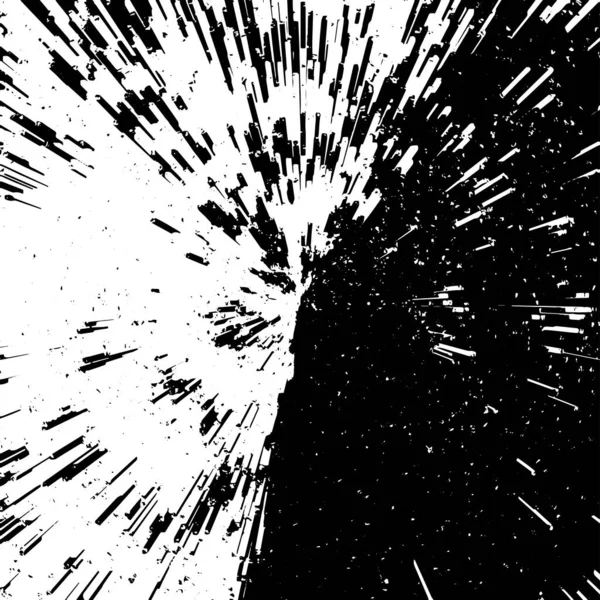 Потертый Слой Наложения Абстрактный Черно Белый Векторный Фон — стоковый вектор