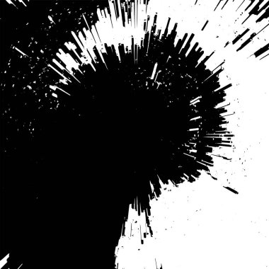 Monokrom elementlerle soyut desen. vektör illüstrasyonu