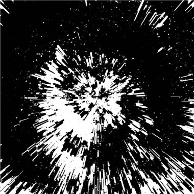 Monokrom elementlerle soyut desen. vektör illüstrasyonu