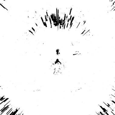 Monokrom elementlerle soyut desen. vektör illüstrasyonu