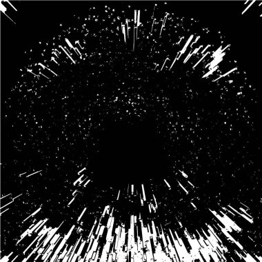Siyah ve beyaz renklerde soyut grunge arkaplanı. vektör illüstrasyonu
