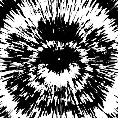 Siyah ve beyaz renklerde soyut grunge arkaplanı. vektör illüstrasyonu