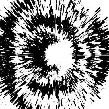 Siyah ve beyaz renklerde soyut grunge arkaplanı. vektör illüstrasyonu