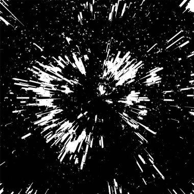 Siyah ve beyaz renklerde soyut grunge arkaplanı. vektör illüstrasyonu