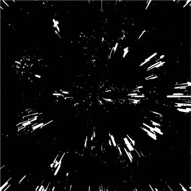 Siyah ve beyaz renklerde soyut grunge arkaplanı. vektör illüstrasyonu