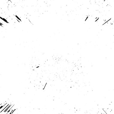 Siyah ve beyaz renklerde soyut grunge arkaplanı. vektör illüstrasyonu