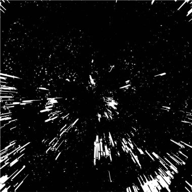 Siyah ve beyaz renklerde soyut grunge arkaplanı. vektör illüstrasyonu