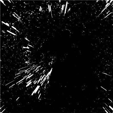 Siyah ve beyaz renklerde soyut grunge arkaplanı. vektör illüstrasyonu