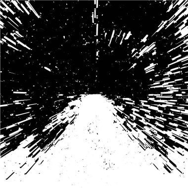 Siyah ve beyaz renklerde soyut grunge arkaplanı. vektör illüstrasyonu