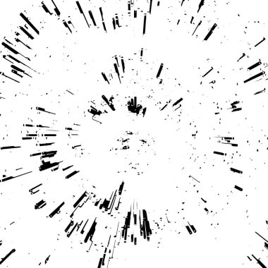 Siyah ve beyaz renklerde soyut grunge arkaplanı. vektör illüstrasyonu