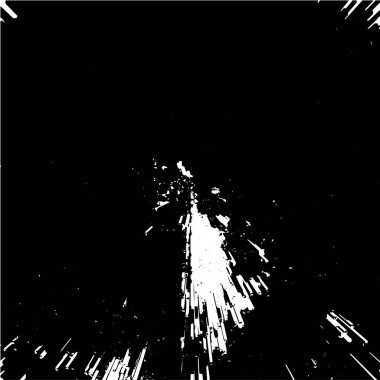 Grunge yarım ton siyah-beyaz doku arka planı. Soyut tek renkli illüstrasyon.