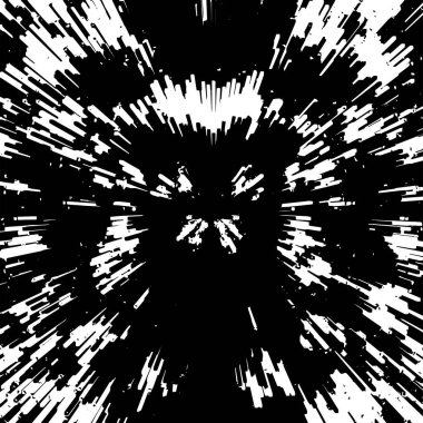 Grunge yarım ton siyah-beyaz doku arka planı. Soyut tek renkli illüstrasyon.