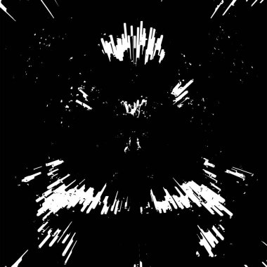 Grunge yarım ton siyah-beyaz doku arka planı. Soyut tek renkli illüstrasyon.