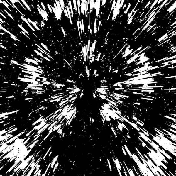 Grunge Medio Tono Negro Blanco Textura Fondo Ilustración Monocromática Abstracta — Vector de stock