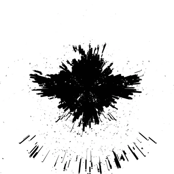 Grunge Halftoon Zwart Wit Textuur Achtergrond Abstracte Monochrome Illustratie — Stockvector