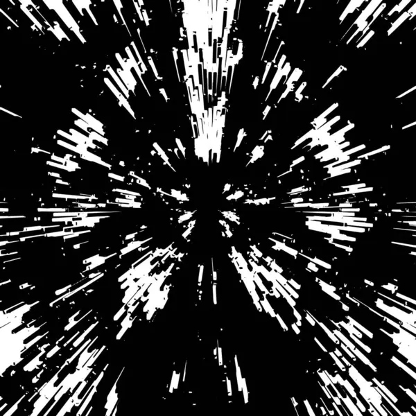 グラウンジハーフトーン 黒と白のテクスチャの背景 抽象モノクロイラスト — ストックベクタ