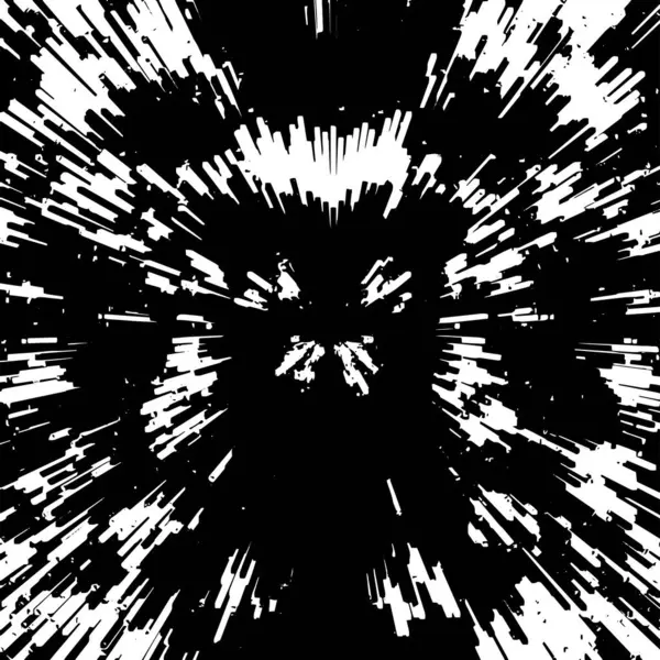 Grunge Halftoon Zwart Wit Textuur Achtergrond Abstracte Monochrome Illustratie — Stockvector