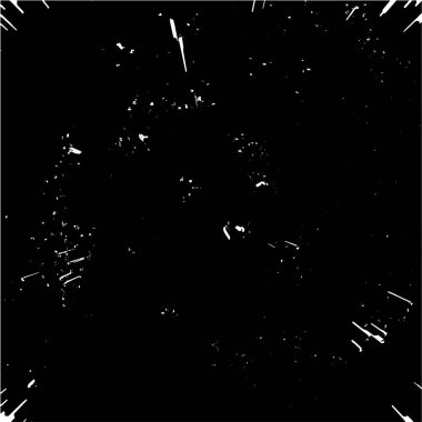 Grunge yarım ton siyah-beyaz doku arka planı. Soyut tek renkli illüstrasyon.