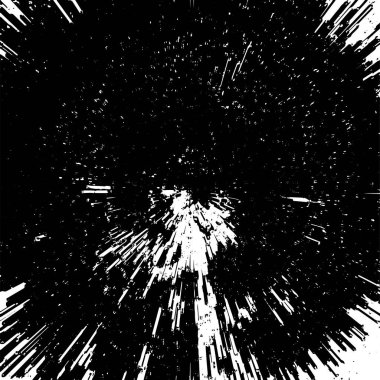 Soyut monokrom çizimi. Grunge siyah ve beyaz doku arkaplanı. 