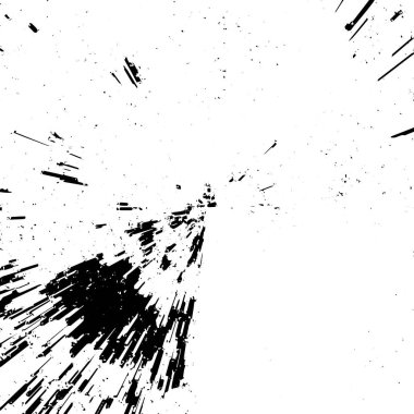 Grunge siyah beyaz desen. Tek renkli parçacıklar soyut doku.