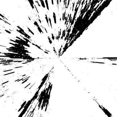 Grunge siyah beyaz desen. Tek renkli parçacıklar soyut doku.