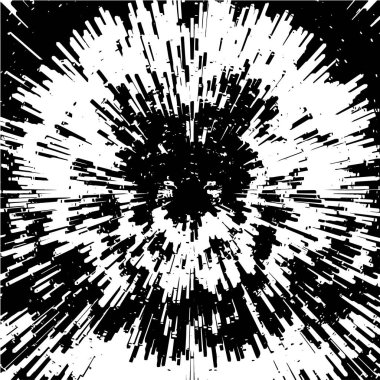 Siyah ve beyaz olarak retro soyut grunge deseni