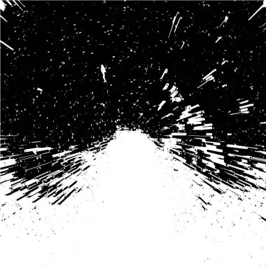 Siyah ve beyaz olarak retro soyut grunge deseni