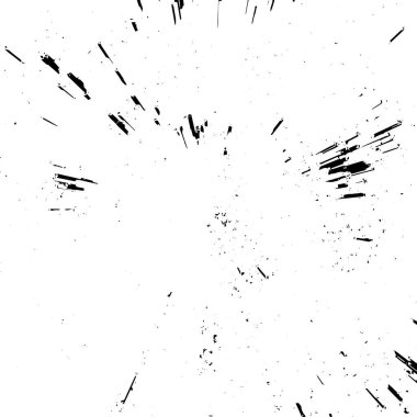 Siyah ve beyaz olarak retro soyut grunge deseni