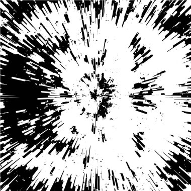 Siyah ve beyaz olarak retro soyut grunge deseni