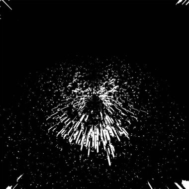 Siyah ve beyaz desenli eski grunge arkaplanı