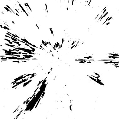 Gelecekçi soyut grunge geometrik modern desen