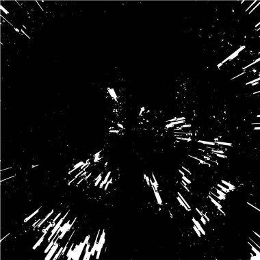 Monokrom elementlerle soyut desen. vektör illüstrasyonu