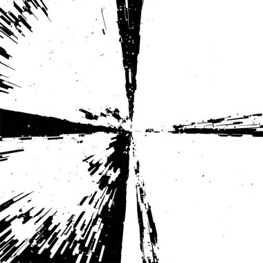 Grunge siyah beyaz desen. Tek renkli parçacıklar soyut doku.