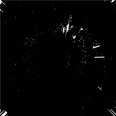 Siyah ve beyaz grunge desen arkaplanı soyut monokrom resimlemesi. . 