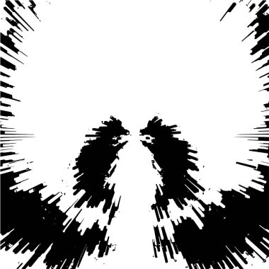 Sert siyah-beyaz doku vektörü. Grunge 'un geçmişi. Vektör İllüstrasyonu.