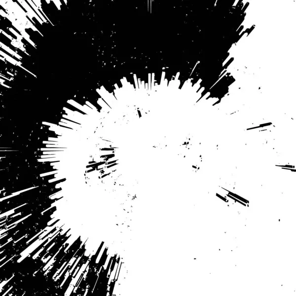 Abstraktní Monochromatická Ilustrace Grunge Černá Bílá Textura Pozadí — Stockový vektor