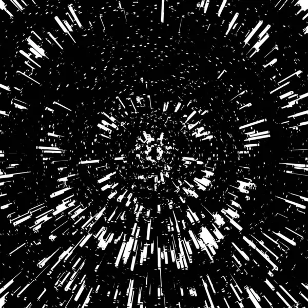 Abstracte Monochrome Illustratie Grunge Zwart Wit Textuur Achtergrond — Stockvector