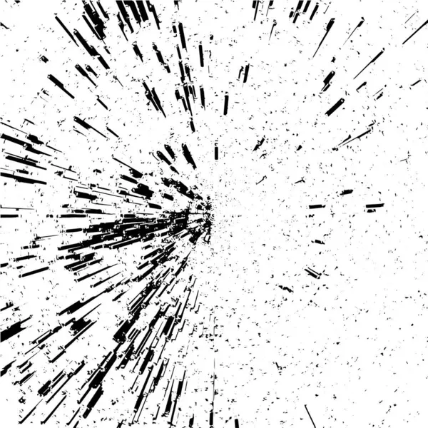 Абстрактная Монохромная Иллюстрация Черно Белый Фактурный Фон — стоковый вектор