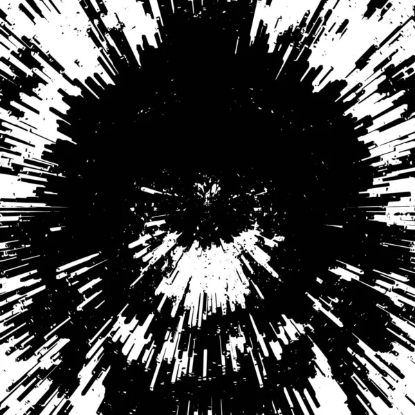 Soyut Monokrom Çizimi Grunge Siyah Beyaz Doku Arkaplanı — Stok Vektör