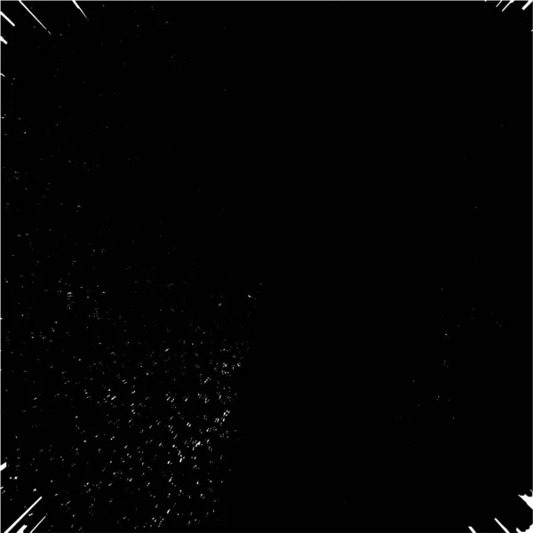 Detailní Záběr Grunge Pozadí Černobílým Vzorem — Stockový vektor