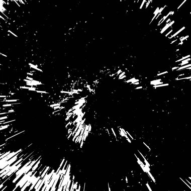 Sert siyah-beyaz doku vektörü. Grunge 'un geçmişi. Vektör İllüstrasyonu.