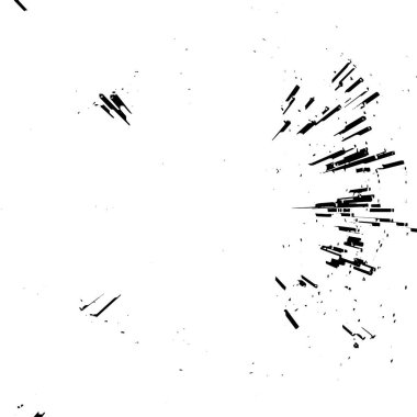 Sert siyah-beyaz doku vektörü. Grunge 'un geçmişi. Vektör İllüstrasyonu.