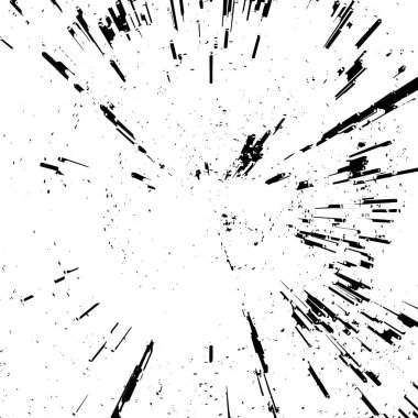 Grunge siyah beyaz desen. Tek renkli parçacıklar soyut doku.