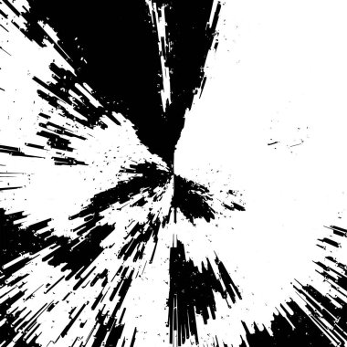 Sert siyah-beyaz doku vektörü. Derinden örtülmüş doku. Grunge 'un geçmişi. Vektör İllüstrasyonu.